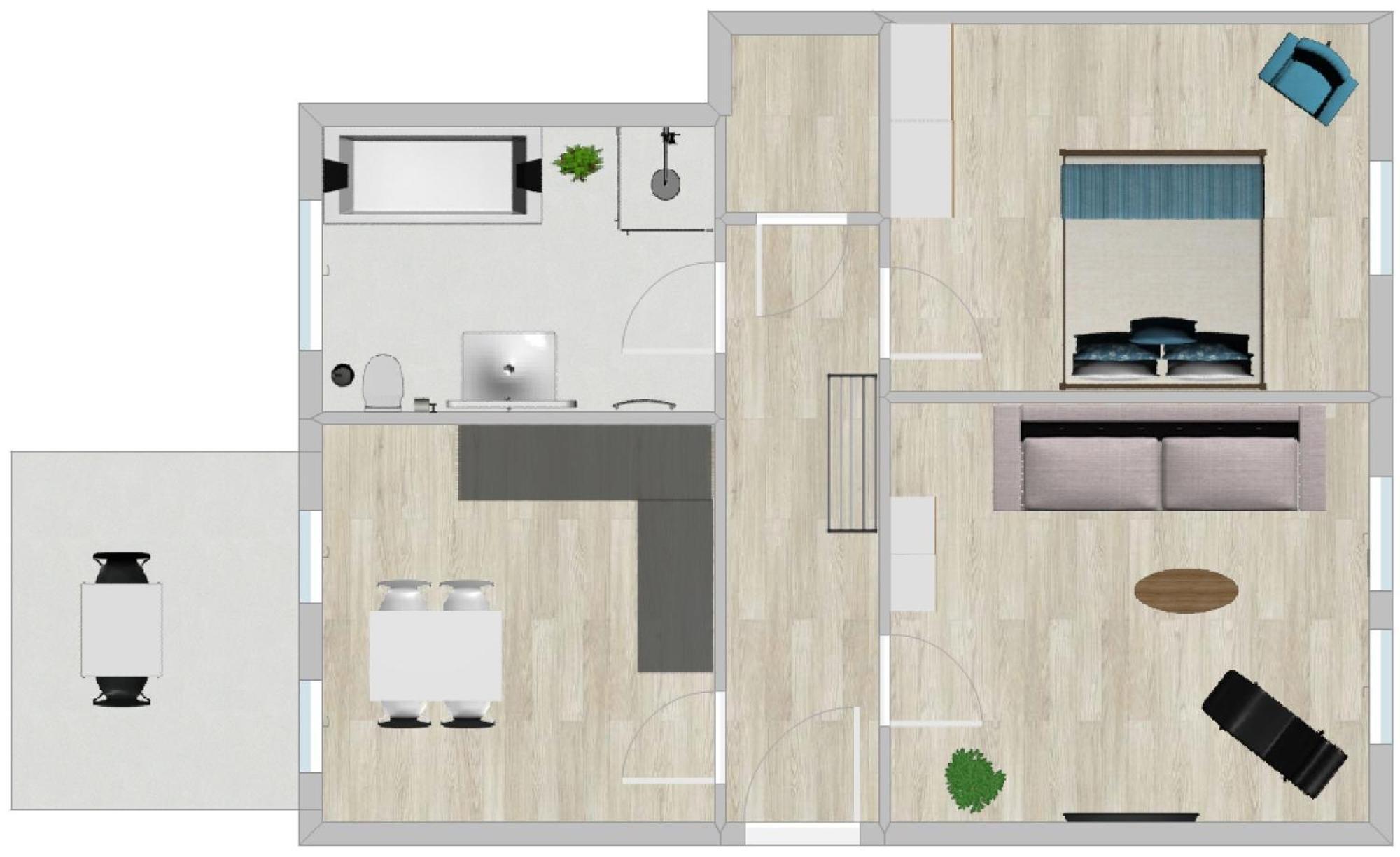 Discovair - Eisenach Karl14 - Vollausgestattete Apartments Mit Netflix In Der Fussgaengerzone Habitación foto